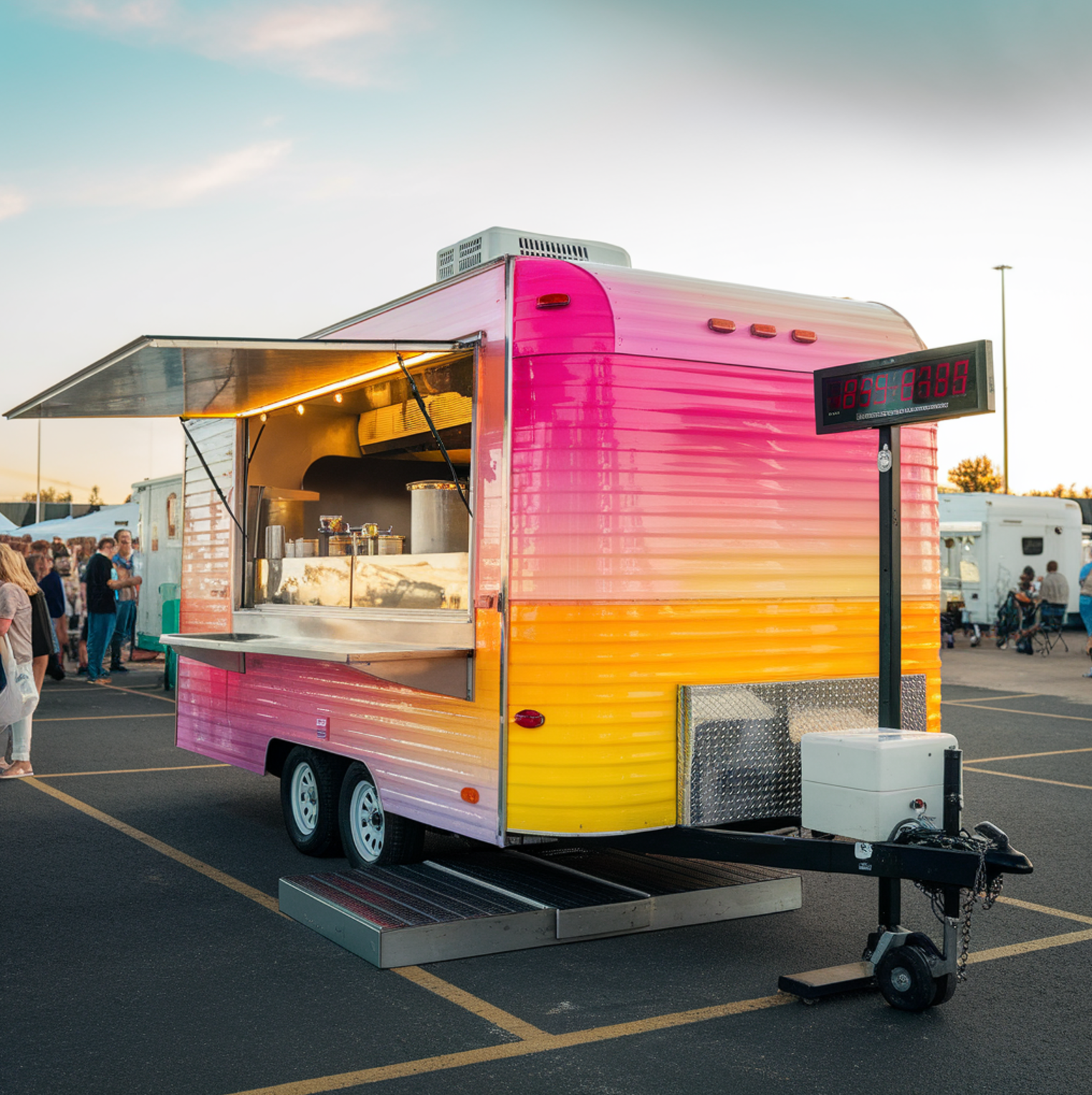 how much does a food trailer cost