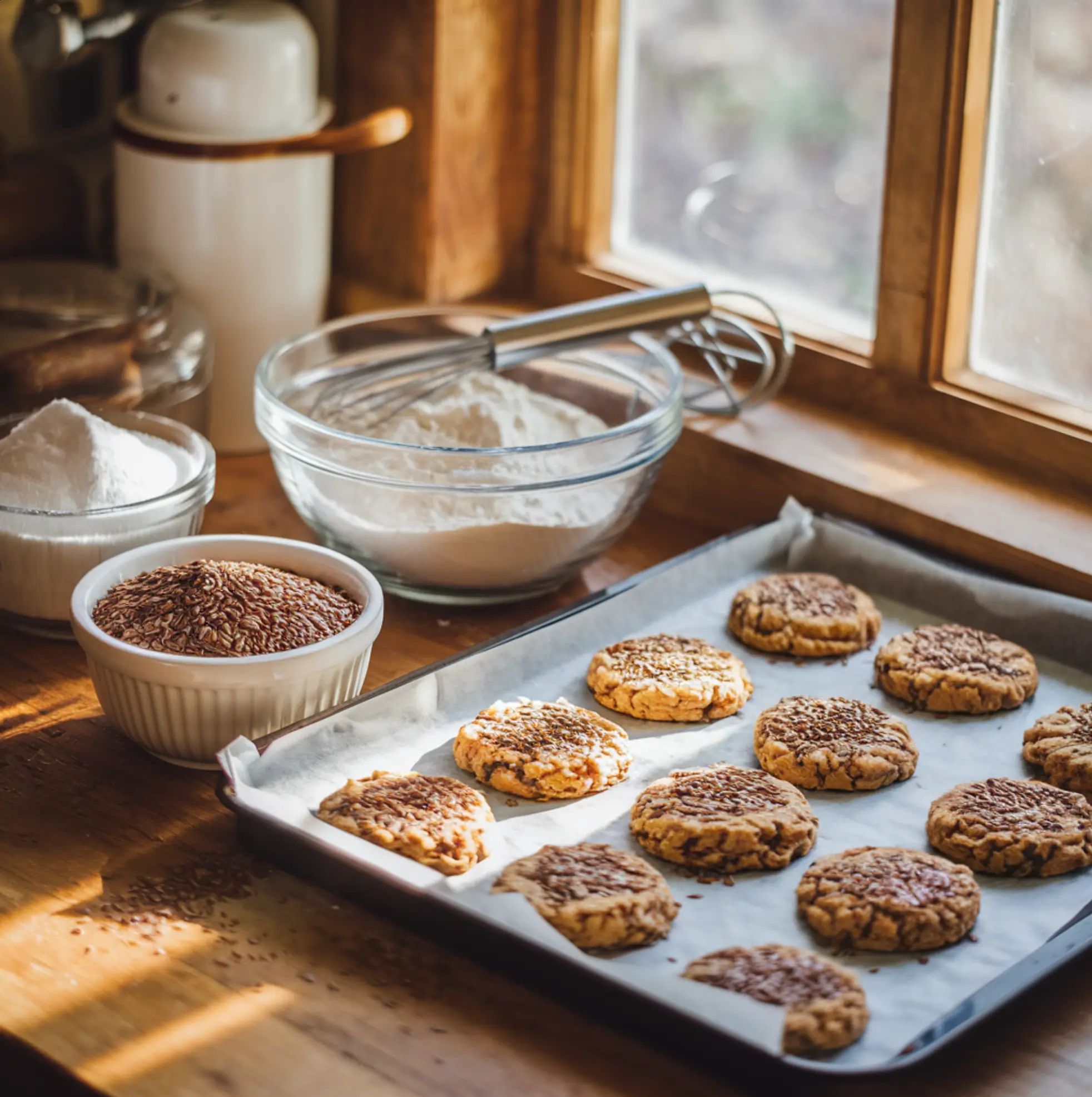 can i add flax seeds to cookies