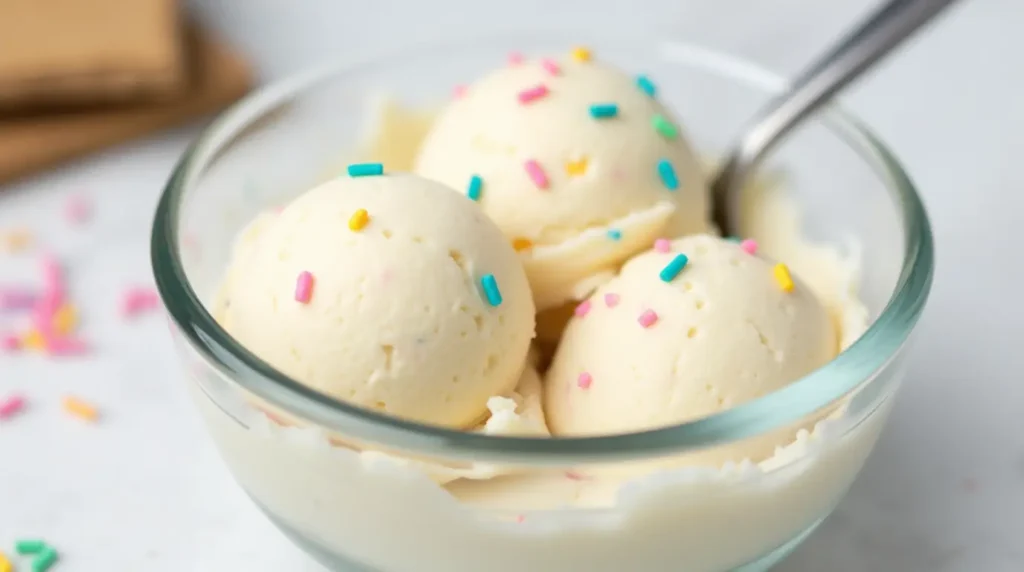 Homemade Snow Ice Cream