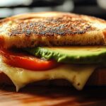 Healthy Avocado Grilled Cheese