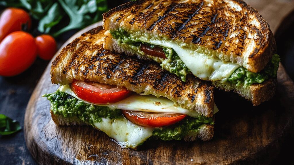 How to make an avocado cheese sandwich