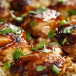 one pan bold honey bbq chicken rice