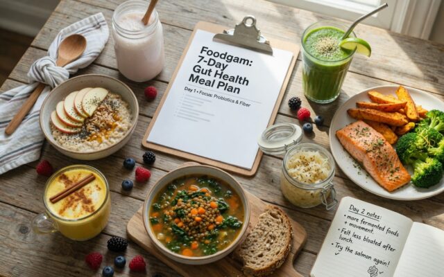 Nourish from Within: The Foodgam 7-Day Gut Health Meal Plan